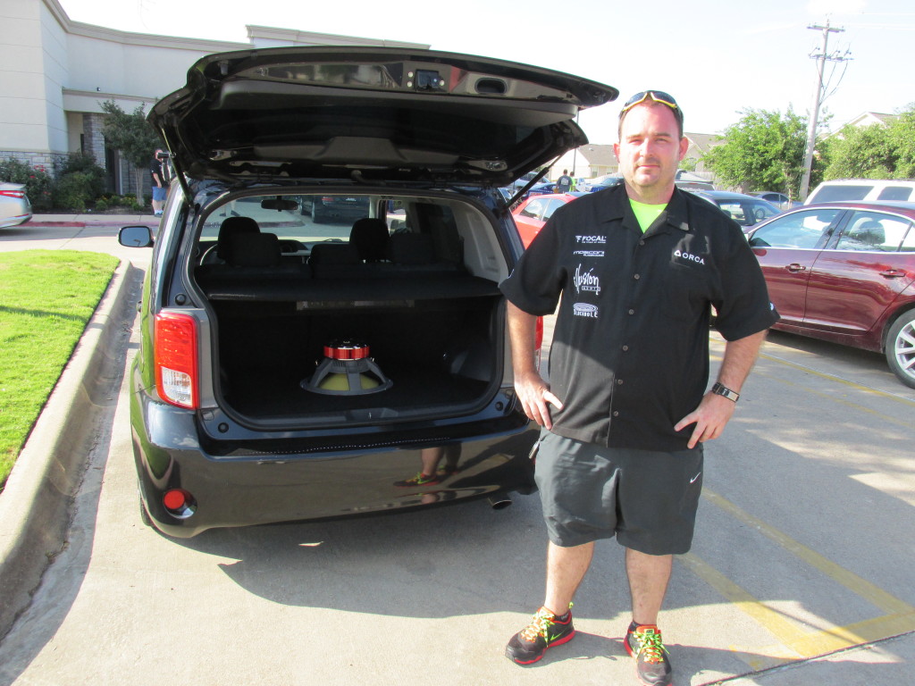 John Cosby, 2011 Scion XB Products Used: 2 Illusion Audio CuBe tweeters, 1 Focal 40 KX Subwoofer